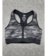 Avia Black and Gray Camo Racer Back Sports Bra Woman&#39;s Size 2XL XXL KG JD - €11,16 EUR