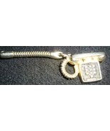 VINTAGE TOUCHPHONE PUNCH OLD FASHIONED PHONE CHARM RUGIN - £8.93 GBP