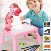 Portable Kids LED Projector Drawing Table Art Set - £27.03 GBP+