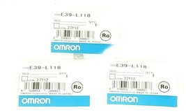 LOT OF 3 OMRON E39-L118 PROTECTIVE BRACKETS E39L118 - $22.95