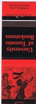 Matchbook Cover University Of Toronto Bookstores Red Dr Syntax Eddy - £0.77 GBP