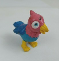 Vintage 1980s Jasman My Precious Pets 2&quot; Pink &amp; Blue Bird Collectible Fi... - $3.52 CAD