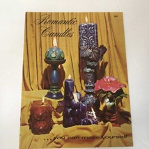 Romantic Candles You Can Make Yourself Vtg 1967 Craft Book - $9.89