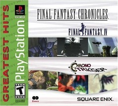 Final Fantasy Chronicles: Ff 4 Iv &amp; Chrono Trigger Compilation Playstation 1 Ps1 - £58.81 GBP