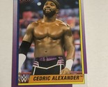 WWE Raw 2021 Trading Card #7 Cedric Alexander - $1.97