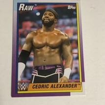 WWE Raw 2021 Trading Card #7 Cedric Alexander - £1.56 GBP