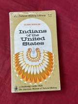 Indians of The United States Clark Wissler VTG 1966 Paperback Book - £7.72 GBP