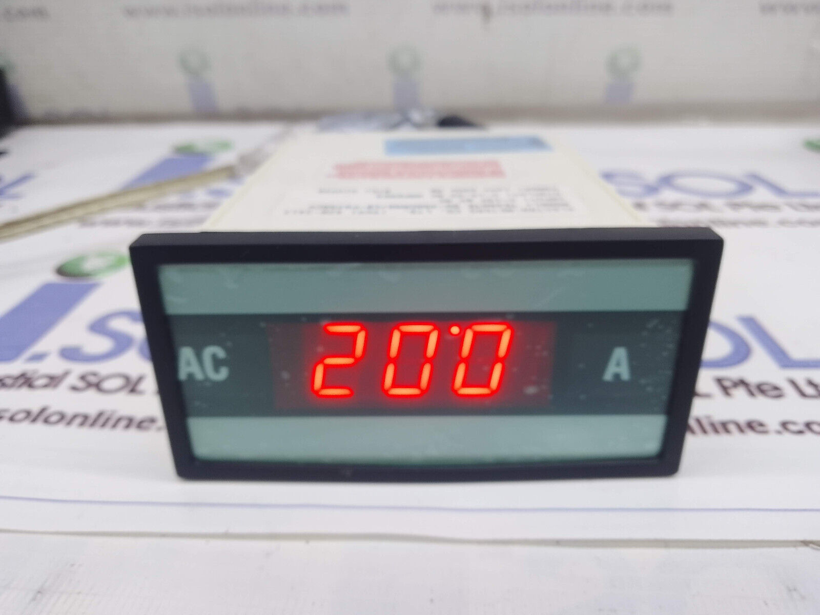Texmate DU-35ACRMS/CB-FS35ACV Digital Panel Meter D/C: 010998 - $204.97