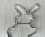 Large Bunny rabbit full body front view stainless steel cookie cutter USED - £5.53 GBP