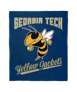 Georgia Tech OFFICIAL NCAA &quot;Alumni&quot; Silk Touch Throw Blanket; 50&quot; x 60&quot;  - $82.21 CAD