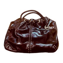 Michael Kors Astor Studded Handbag - Deep Maroon - £51.83 GBP