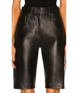 Pants Leather Hot Shorts Short Womens Women Pant Size Wear Mini High Bla... - €96,45 EUR