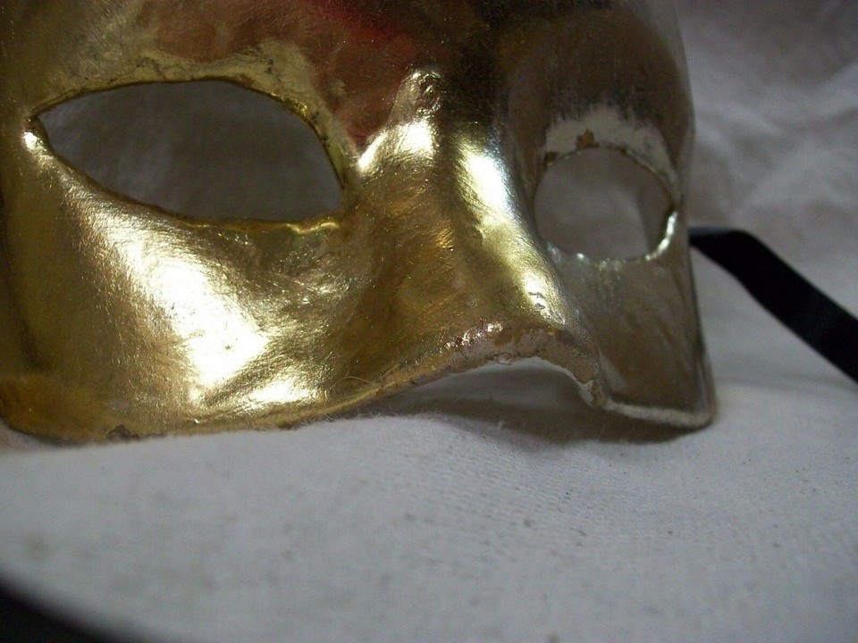 Gold Silver Burning Passion Mask Flame Fire God Hephaestus Goddess Hestia Venus Item image 4