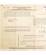 1959 Maritime Telegraph Full Share Stock Subscription Warrant Nova Scoti... - $377.05 MXN