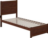 AFI NoHo Twin Extra Long Bed with Footboard in Walnut - $336.99