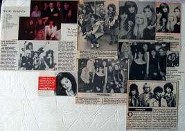 The Bangles ~ Fifteen (15) Color, B&amp;W Vintage Clippings, Articles From 1983-1989 - £5.22 GBP