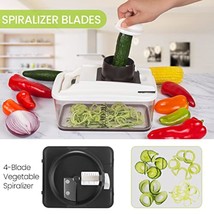 Vegetable Chopper, Extra Large Chopper Vegetable Cutter, Multifunctional 10-In-1 - $56.99