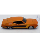 Hot Wheels 2007 Muscle Mania 70 Ford Torino Orange With Silver 5 Spoke W... - £3.09 GBP