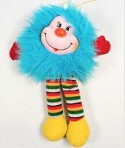 Rainbow Brite blue Sprite bootleg plush stuffed toy 8" vintage Ace Novelty doll - $13.85