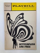 1969 Playbill The Booth Theatre Keir Dullea in Butterflies Are Free - £11.35 GBP
