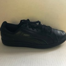 PUMA Women&#39;s Black Smash WNS v2 Leather Sneaker Size 7 C - €24,42 EUR