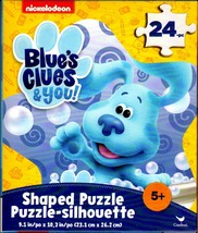 Blue`s Clues &amp; you! -  24 Shaped Jigsaw Puzzle - $10.88