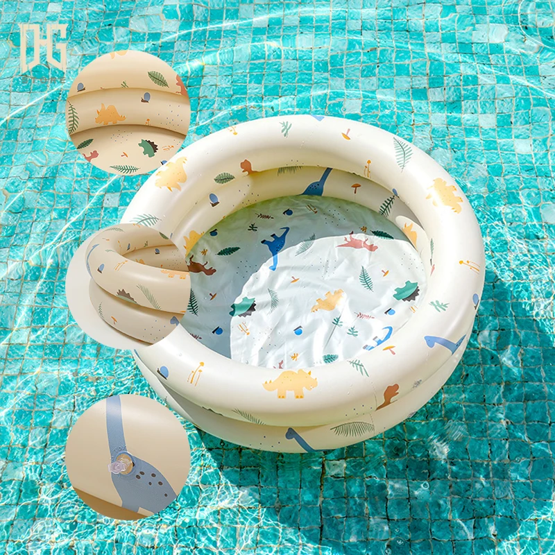 Beach Swimming Pool Inflatable Baby Pool Pvc Diameter 87cm/114cm/143cm Infant - £22.37 GBP+