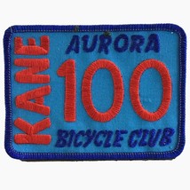 Kane Aurora 100 Bicucle Club Illinois Vintage Cycling Patch - £11.65 GBP