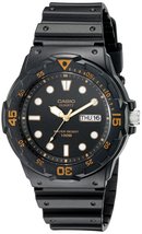 Casio Men&#39;s MRW200H-1EV Dive Watch with Black Band - £33.68 GBP