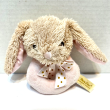 Dan Dee My First Easter Bunny Ring Rattle Plush Lovey Stuffed Animal 5 inch - £6.90 GBP