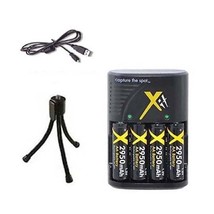 Batteries + Charger + USB Cable for Kodak Z915 Z980 Z981 Z8612 ZD8612 ZD... - £14.07 GBP