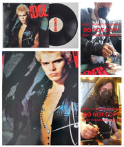 Billy Idol Steve Stevens signed Billy Idol album vinyl COA exact proof autograph - $395.99