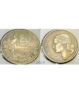 FRANCE 20 FRANCS 1950-B - £2.35 GBP