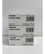 3 Genuine Toshiba Estudio 3025AC,MJ1011,MJ1032 Staple-2400 Cartridge 6A0... - $2,540.23 MXN