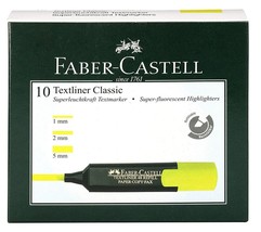 Faber-Castell Textliner - (Yellow) - (Pack of 10) - £14.23 GBP