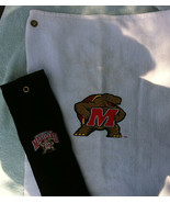 Two (2) Univ. Maryland terrapin logo golf towels - $24.41 CAD