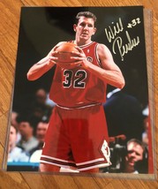 WILL PERDUE SIGNED AUTOGRAPHED 8x10 PHOTO CHICAGO BULLS  - £39.55 GBP