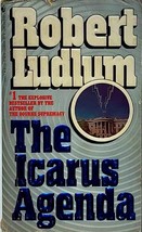 The Icarus Agenda by Robert Ludlum / 1989 Espionage Thriller paperback - £0.88 GBP