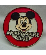 Vintage Walt Disney MICKEY MOUSE CLUB Round Pin Button 1980&#39;s - $33.83 CAD