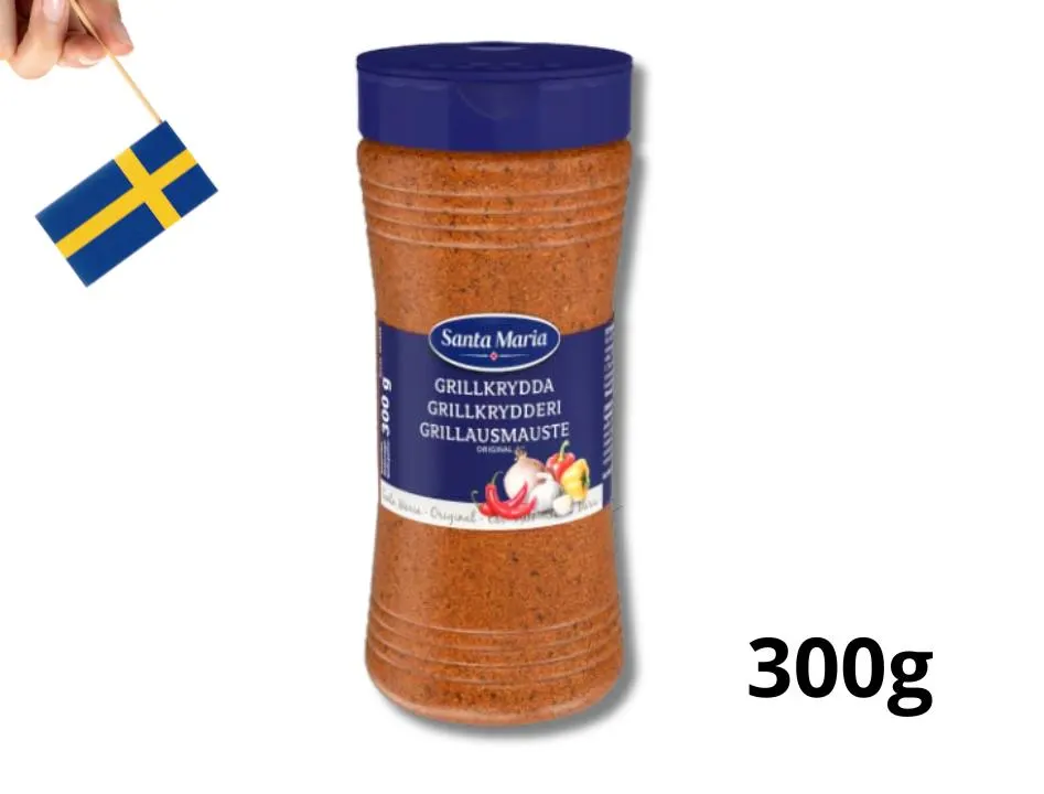 Santa Maria Grillkrydda Seasoning - 300g (10.58 oz) - £18.47 GBP