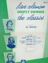 Dave Coleman Gently Swings the Classics Book 1 - £7.07 GBP