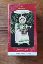 Hallmark Keepsake Ornament Snowdrop Angel The Language of Flowers (NEW) - $6.88
