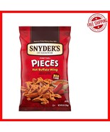 Crunchy Hot Buffalo Wing Pretzel Pieces - 8 Oz Bag of 6 - Ideal Game Day... - €30,17 EUR