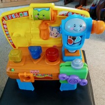 Matell Fisher Price 2009 ABC&#39;S 123&#39;S Workshop USED Electronic Excellent Shape - £8.99 GBP