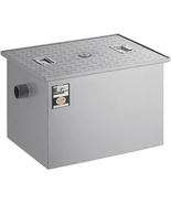 Commercial Grease Trap, 30 Lb Capacity, 15 GPM Flow Rate, 2 Inch Connect... - $13,560.13 MXN