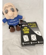 ”OVER THE HILL” JUMBO PLAYING CARDS-7”x 5” GAG-PARTY-EASY  Russ Geezer doll - $19.74