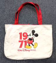VTG Walt Disney World Parks Tote Bag 1971 Mickey Mouse - Reversible 18'' x 14'' - $19.99