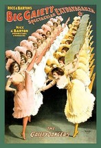 The Gaiety Dancers 20 x 30 Poster - £20.69 GBP