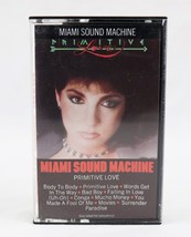 VINTAGE Gloria Estefan Miami Sound Machine Primitive Love Cassette Tape - £11.59 GBP