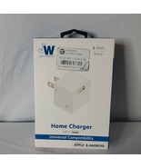 Phone Wall Charger USB Universal By Just Wireless - White*NEW - £7.84 GBP